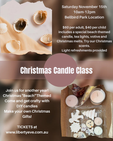 *15th November Christmas Candle Class ADULT